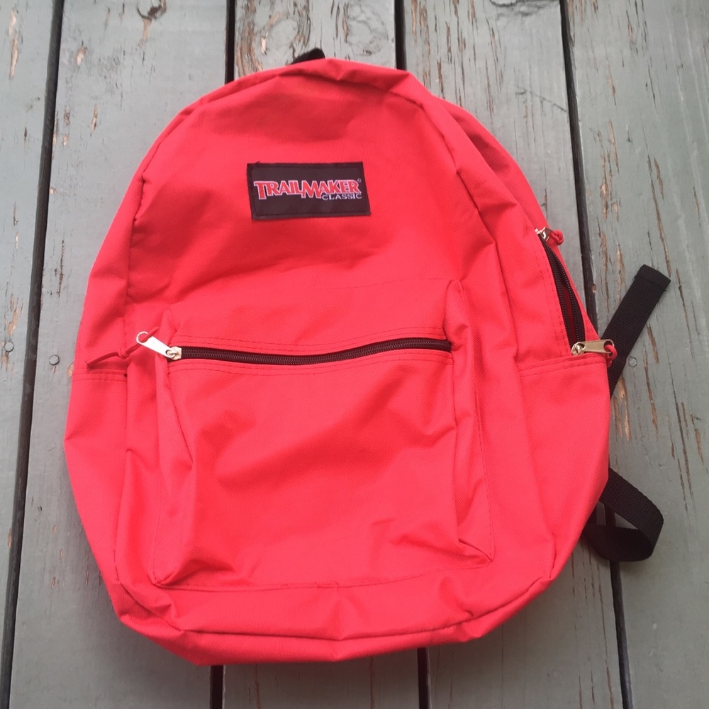 Trailmaker vintage red daypack